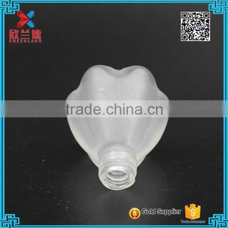 2016 New design flower shape glass lids wine bottle caps