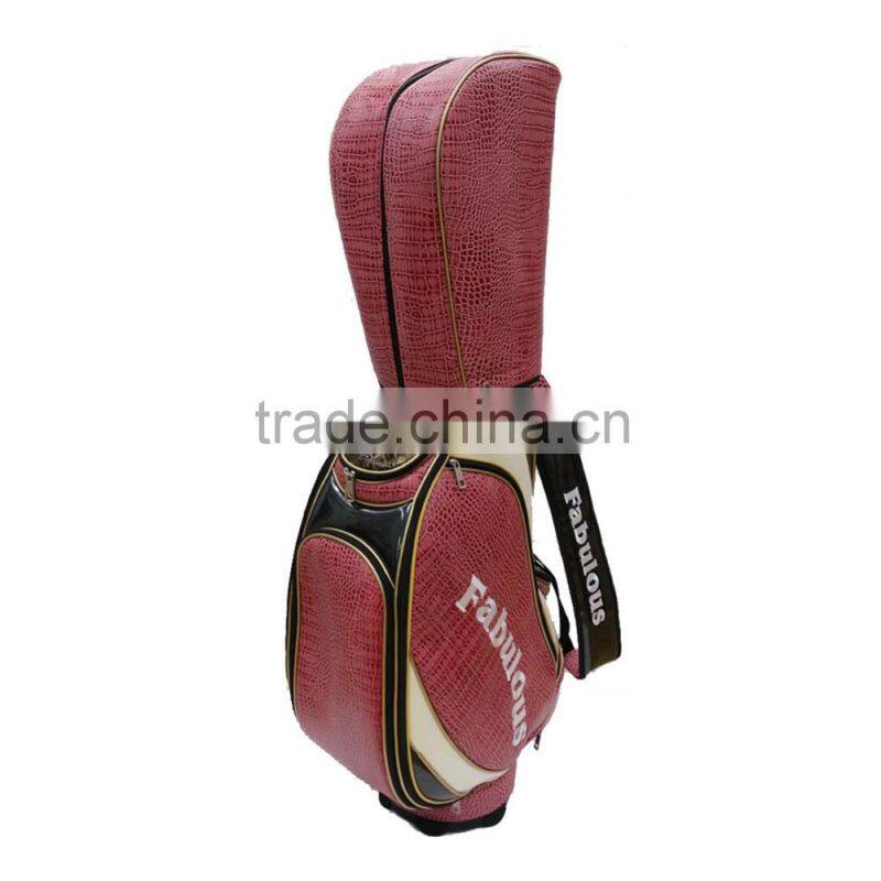 New Top Quality PU Golf Bag