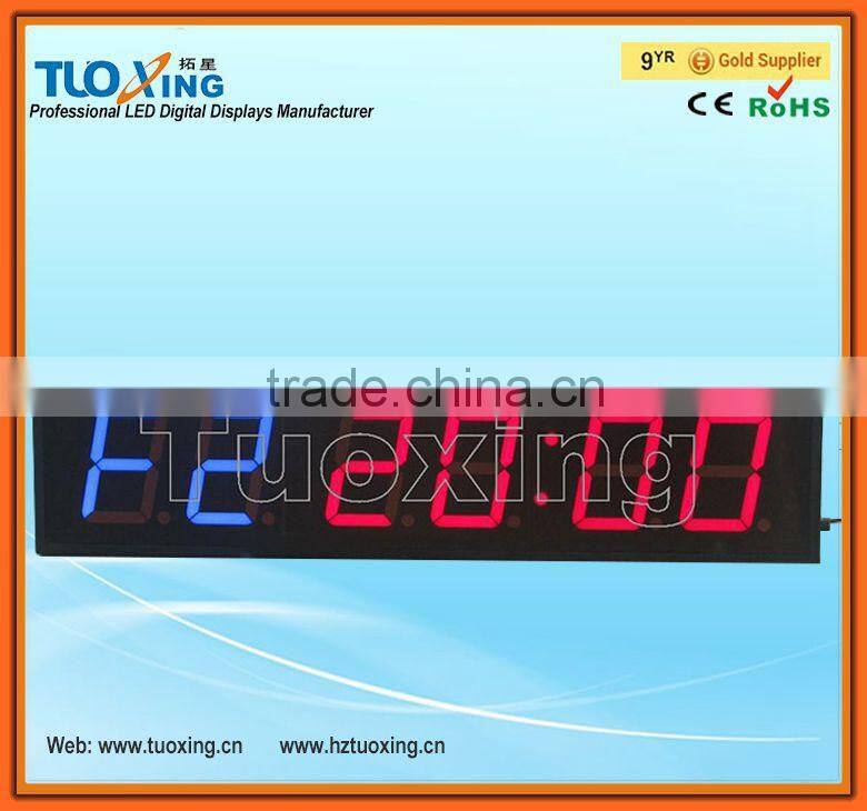 4 inch 6 digit LED Digital Crossfit Timer