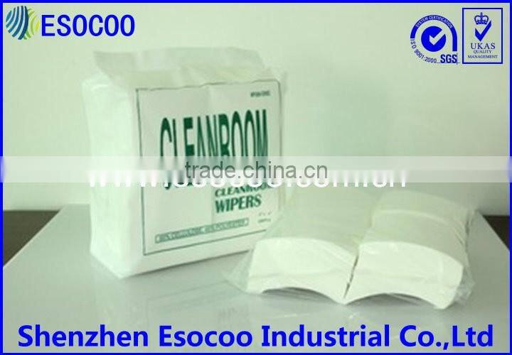 6*6 cost effective cleanroom wiper & dust free cloth paper