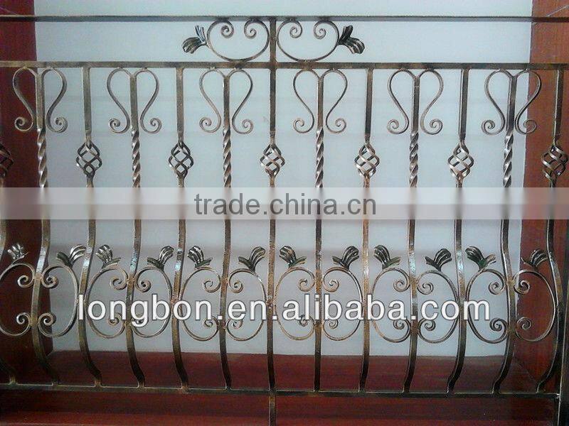 Top-selling wrought iron balcony protection fencing