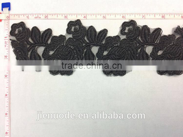 New Products Hot Sell Fashion Water Soluble Lace Trim For Ladies Sweaters