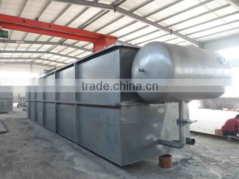 dissolved air flotation for industrial waste water treatment and sludge water thinckener as well as bio treatment