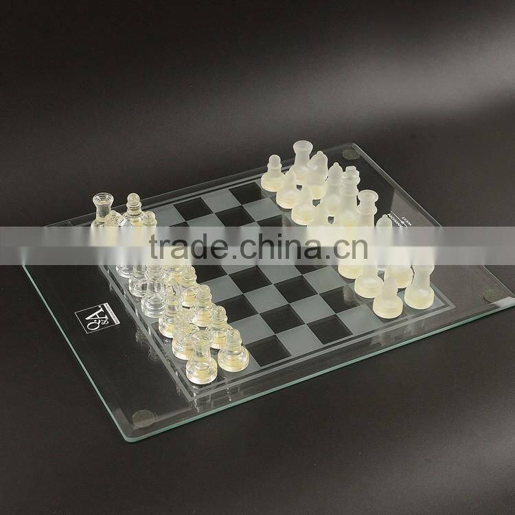 Hot sale cheap 3d crystal chess set for game