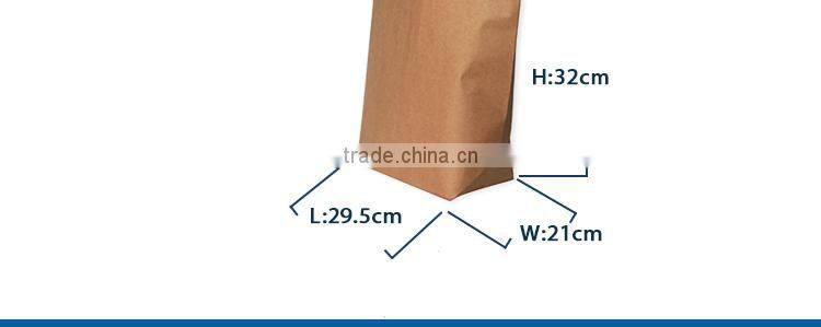 Fashion brown kraft paper bags kraft paper bags kraft paper handbags