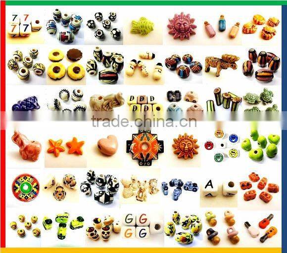 Vitrified Glass Jewlery Beads