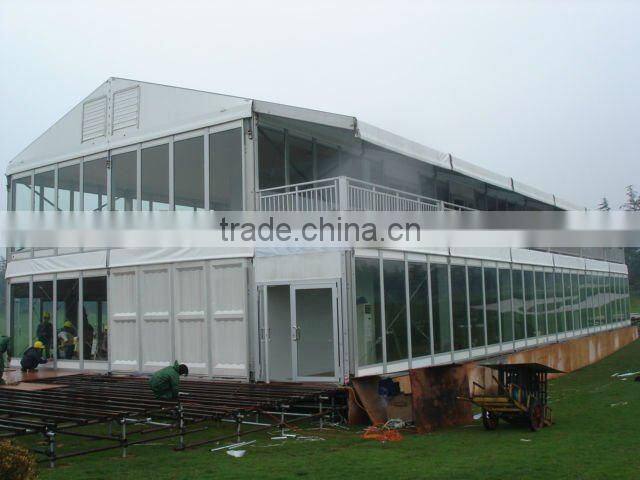 Double Decker/double floor tent for events