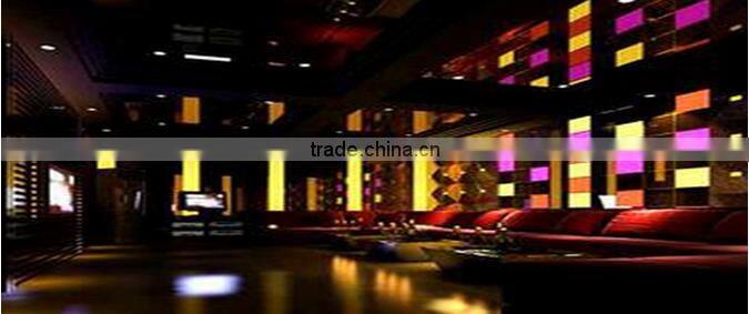 Hotel led lighting Wifi and 2.4G Wireless remote control 600x600 RGB led panel light 2x2 led flat panel 60x60cm