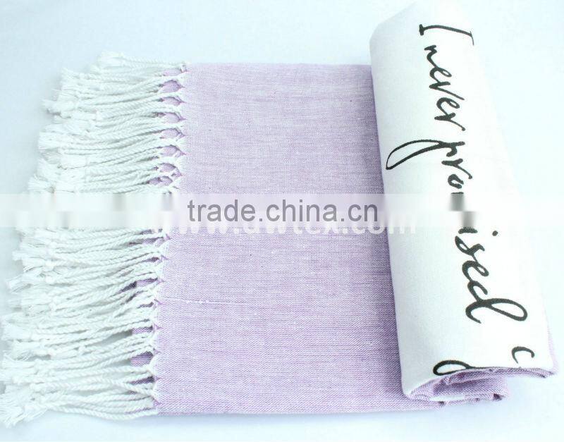 100% Cotton colorful woven stripe Hamam Towel