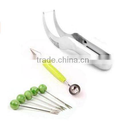 2016 Watermelon Cantaloupe or Honeydrew,Sharp Stainless Steel Server Corer Cutter