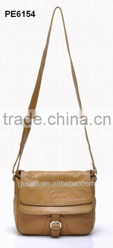 Classic pebble grain cow leather designer bags casual cheap cross body bag