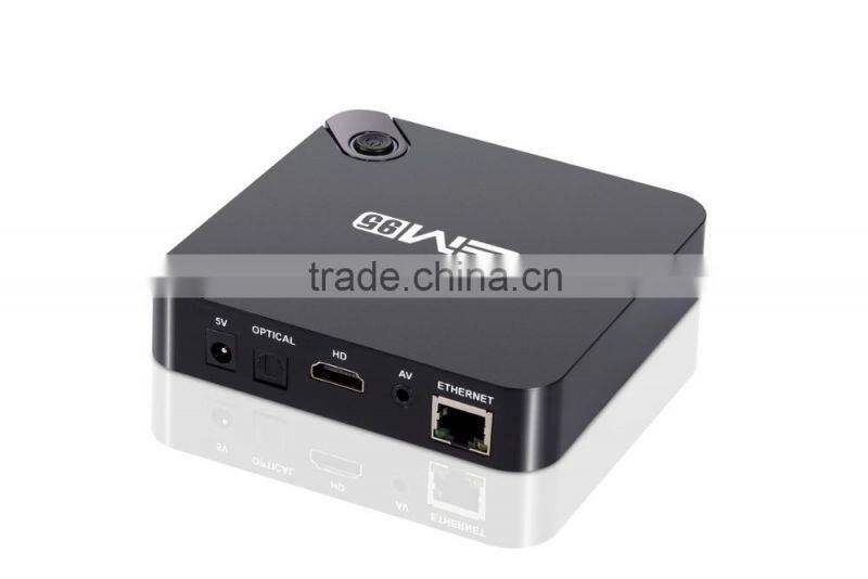 Factory box Amlogic S905 quad core 5.1 lollipop s905 tv box EM95 KODI media player