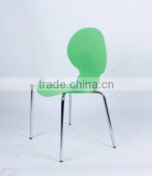 factory wholesale stacking fast food plastic dining chairs 1018