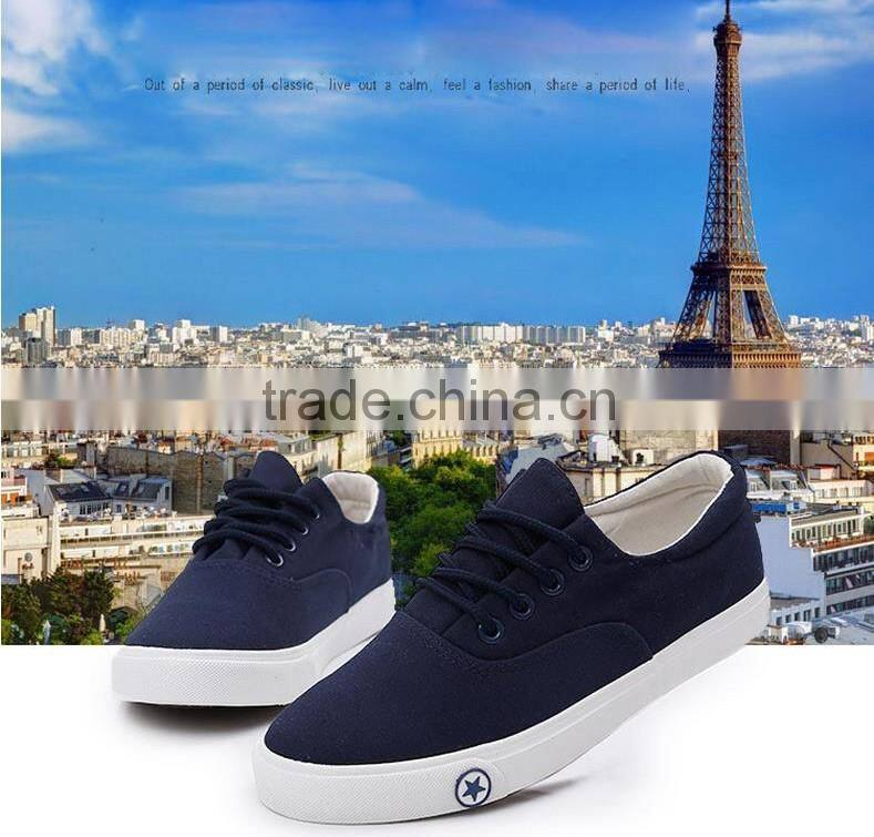 Latest design 2016 new fashion wholesale unisex canvas shoes factory