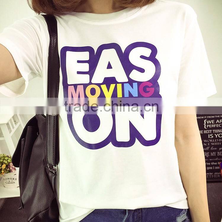 High quality new model women's brand t-shirt for women
