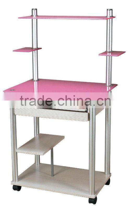 glass desk