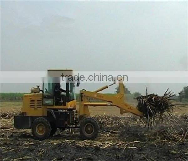 1000-1600kg loading mass sugar cane loader/loading machine ZLG16 with ISO9001 Qualified