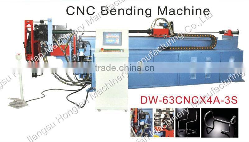 CNC automatic metal profile and angle iron bending machine