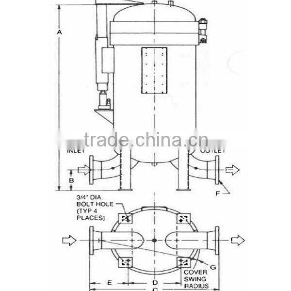 2013 Newly-developed Efficient Crude Oil Vertical Leaf Filter Machine