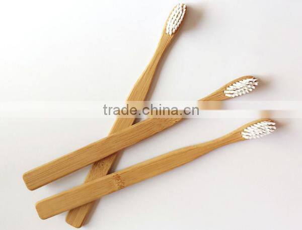 High quality hotel bamboo toothburshes with case