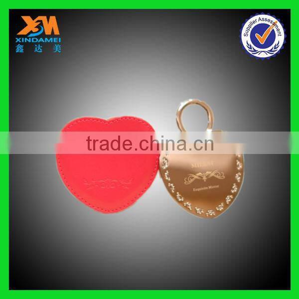 Heart-shaped cosmetic mirror, mirror set auger, single cosmetic mirror