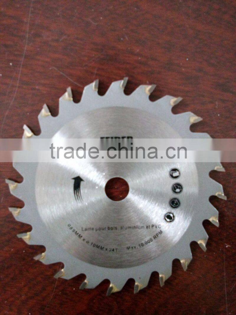 T.C.T saw blade for cutting stainless tools