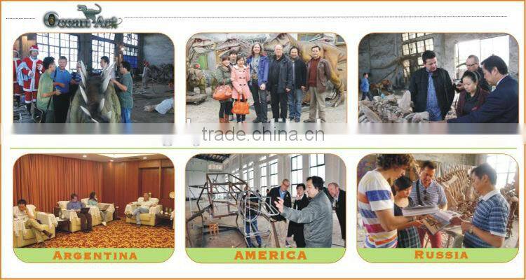 2014 hot-selling dinosaur crafts fiberglass dinosaur model