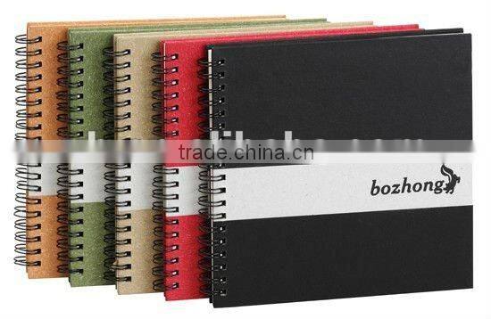 Hot spiral colorful notebook eco book