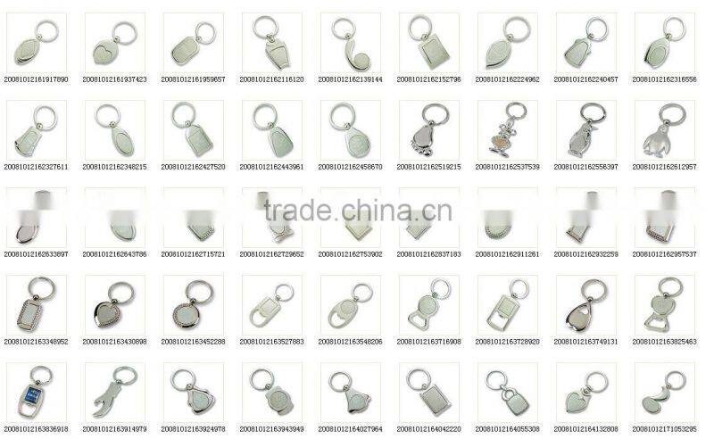 metal keyring/golden key ring/custom ker chain/hello kitty keychain