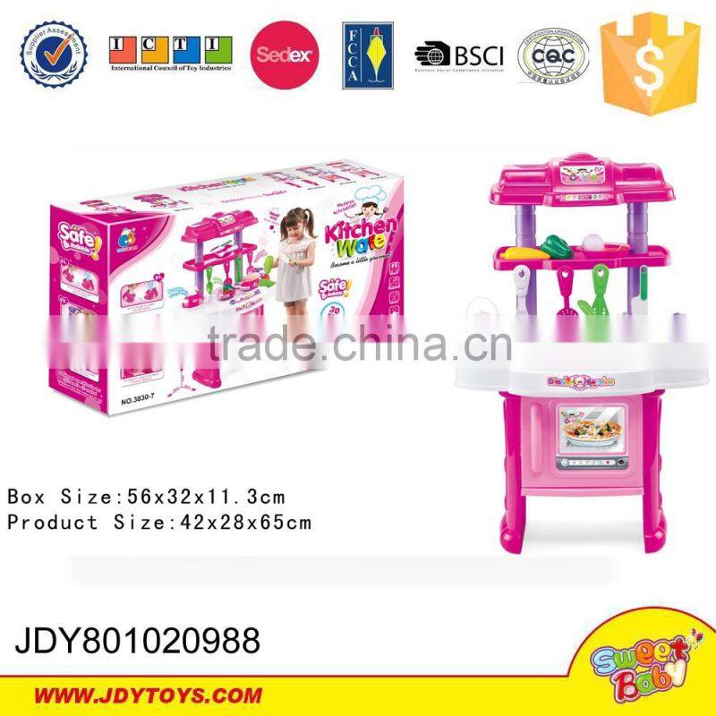 Kitchen appliance for kids cooker toys plastic kitchenware with vegetable
