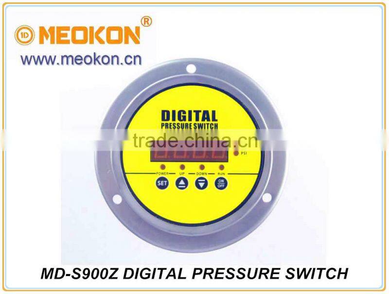 MD-S900Z Axial mounting High precision Water, Oil, Gas Intelligent Digital Pressure Switch