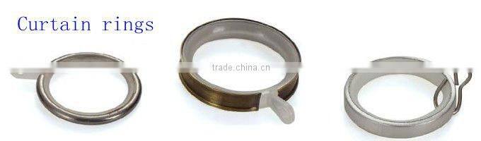 S shape curtain pipe tube holder bracket accessories curtain