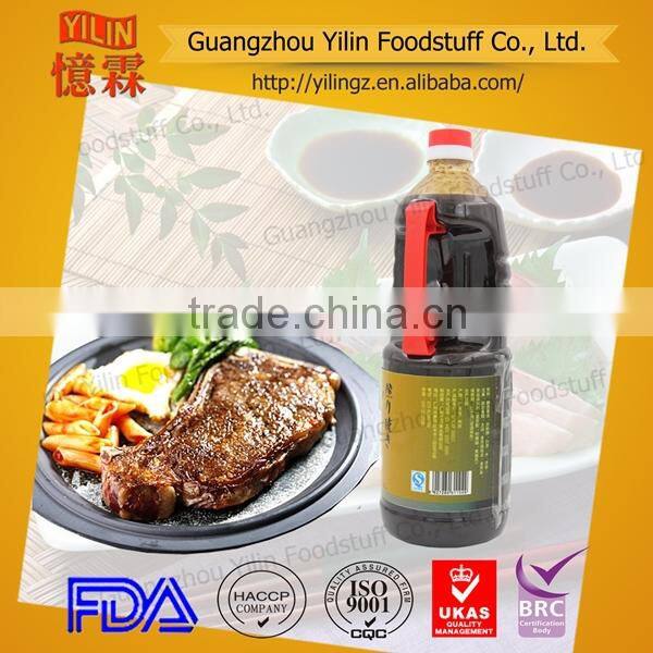 1.8L teriyaki sauce manufacture china with oem servie