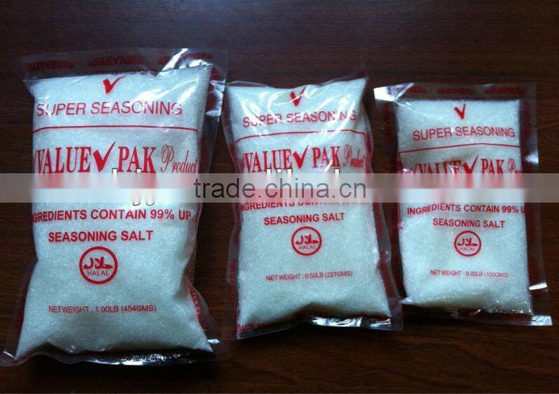 China free spice seasoning e621 Monosodium Glutamate 99% 8mesh