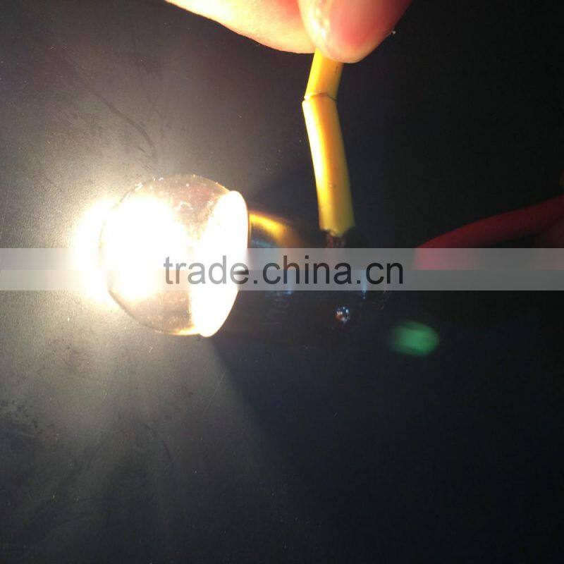 10/5W 12V BA15S Halogen Yellow Car Motorcycle Indicator Turn Signals Light