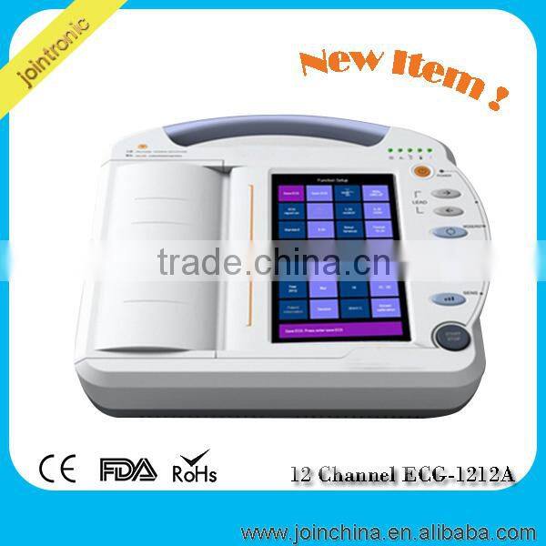 Wholesale 12 Leads ECG EKG Machine Interpretation Hospital Equipment