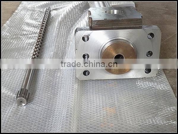 JSW plastic injection machine screw barrel for PVC pipe fittings