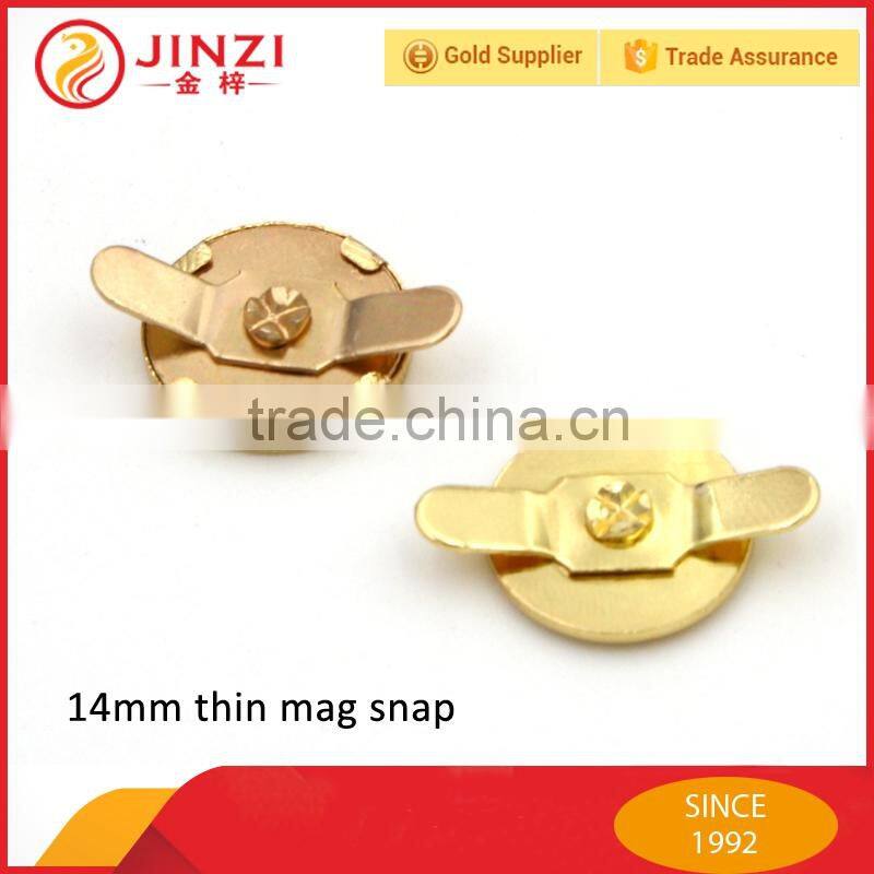 14mm magnetic snap closure for purse