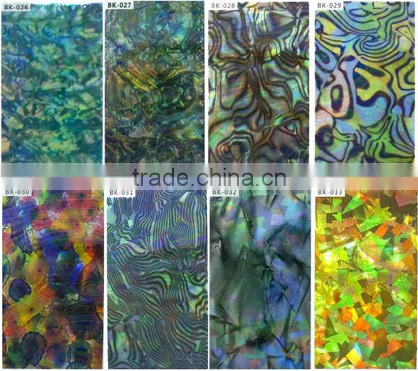 BIN cheap fashion style nail art set many designs shell paper stickers