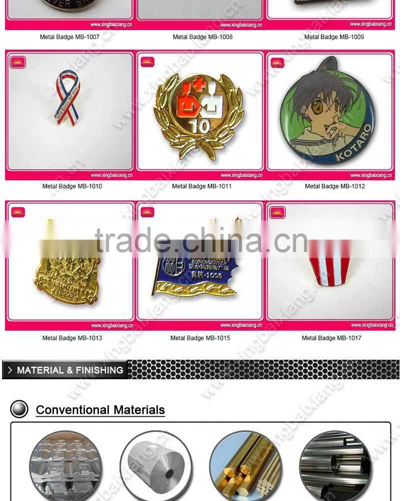 custom metal medal badge
