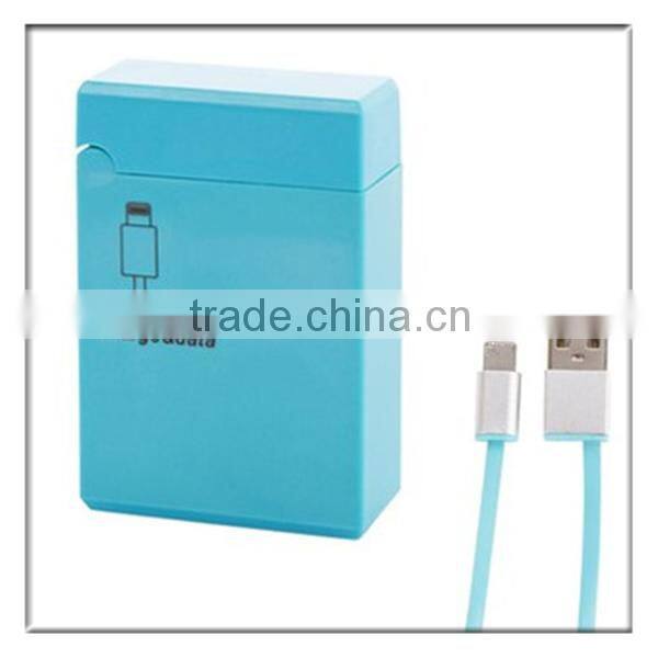 2016 new product colorful portable USB charge retractable hidden design lighter USB cable