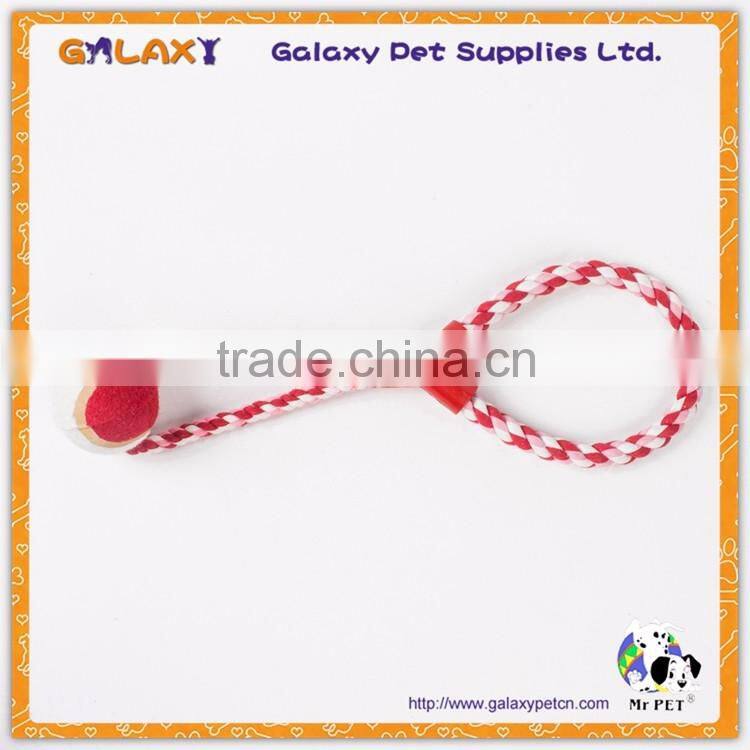 Tennis Ball Dog Tug Toy