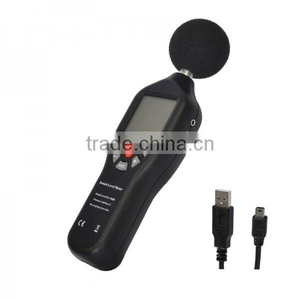 Digital Sound Pressure tester Level Meter 30-130dB Decibel USB Noise Measurement