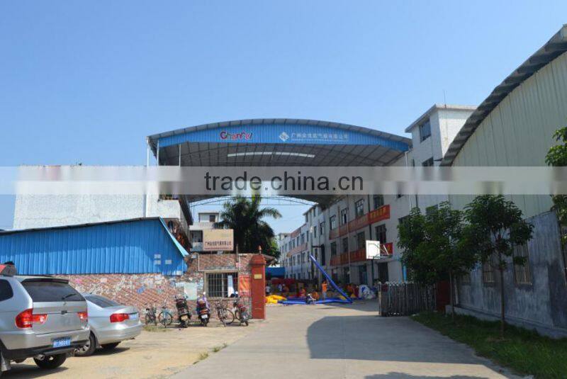 Factory direct sales inflatable obstacle tunnel game funny city