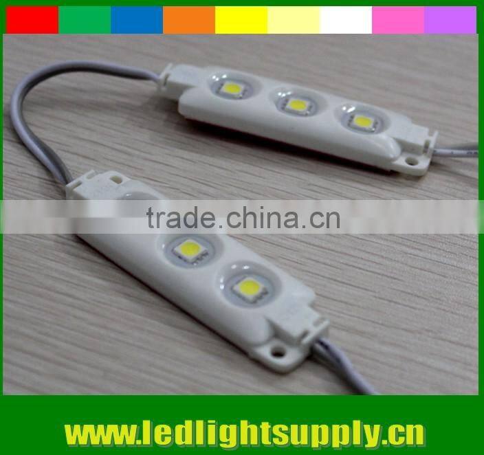 best selling 2801 2813 3014 5056 5630 5050 SMD Waterproof LED Module made in china 3leds/pcs