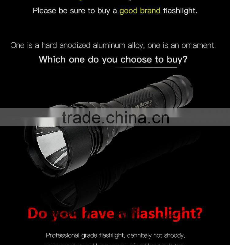 Nico Nature long-life lighting XML U2 800lm IPX8 Flashlights torch light manufacturers