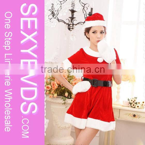 Elegant christmas costume patterns ,sexy christmas costume