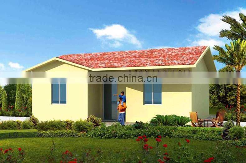 Steel frame Prefabricated Glass House factory in china