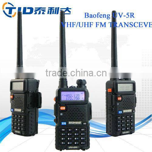 baofeng uv-5r 5w dual band handy uhf radio fm transceiver