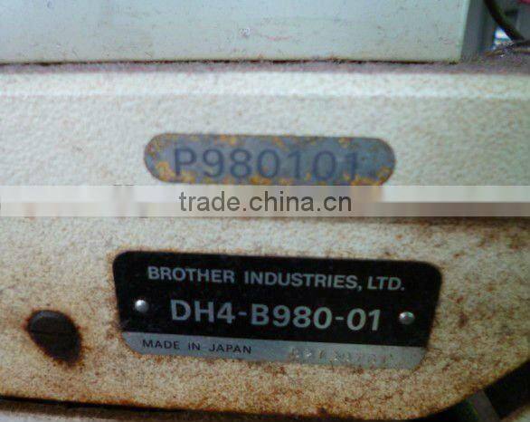 reconditioned reliable Dh4-B 980-01 used brothers industrial sewing machines